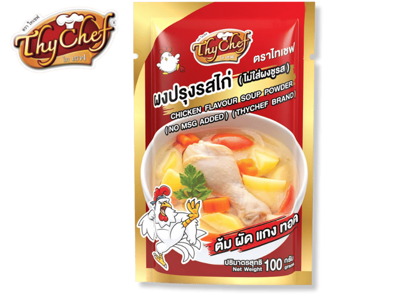 ผงปรุงรสไก่ไม่ใสผงชูรส